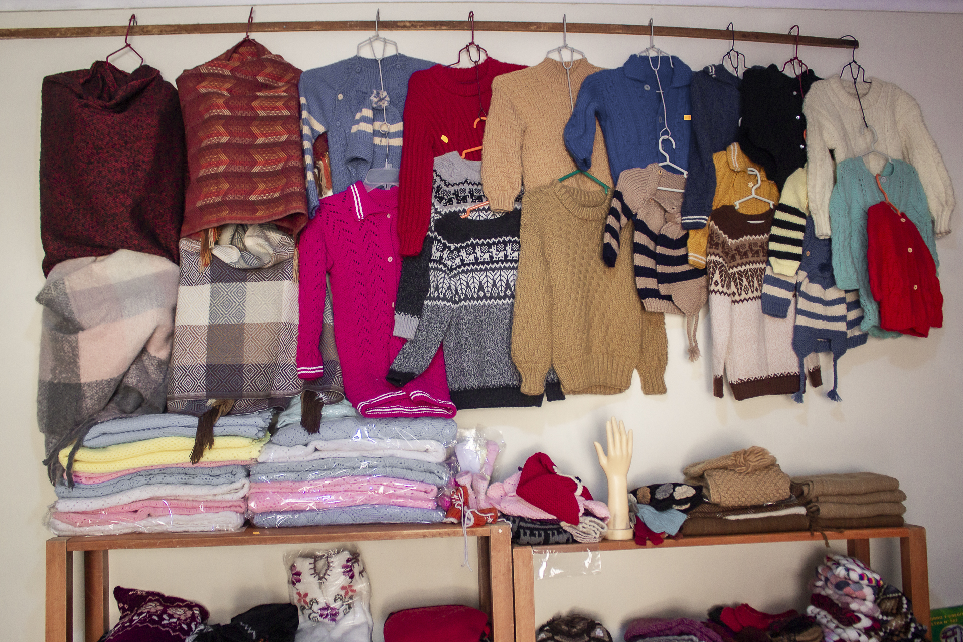 Colección textil y accesorios en fibra de alpaca